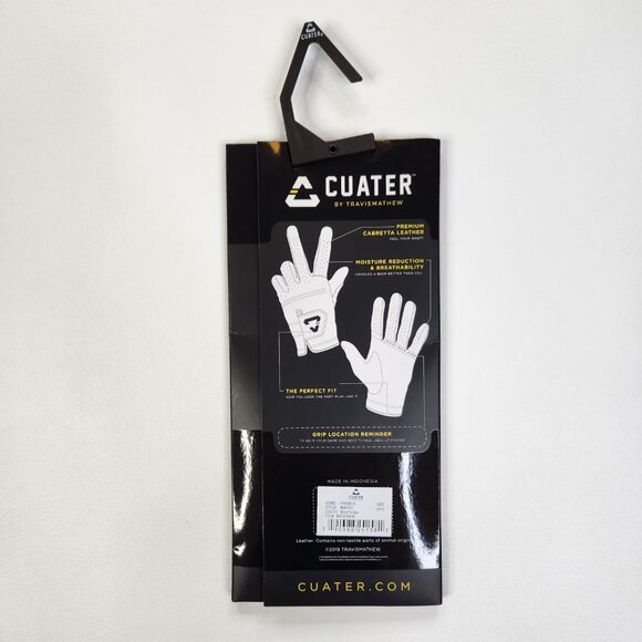 CUATER by Travis Mathew Premier Golf Glove Men's Small Left Regular Mood Indigo - Picture 2 of 3